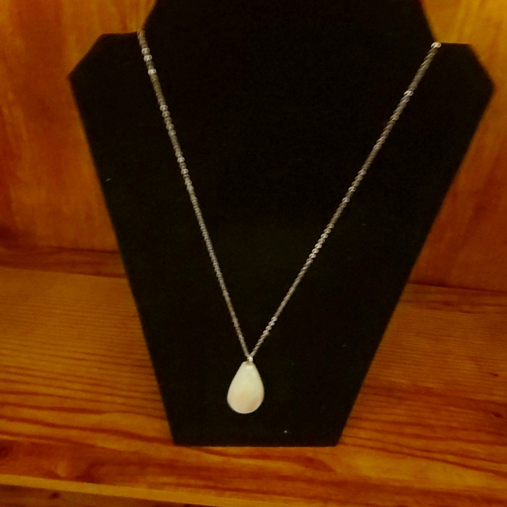 Quartz crystal necklace